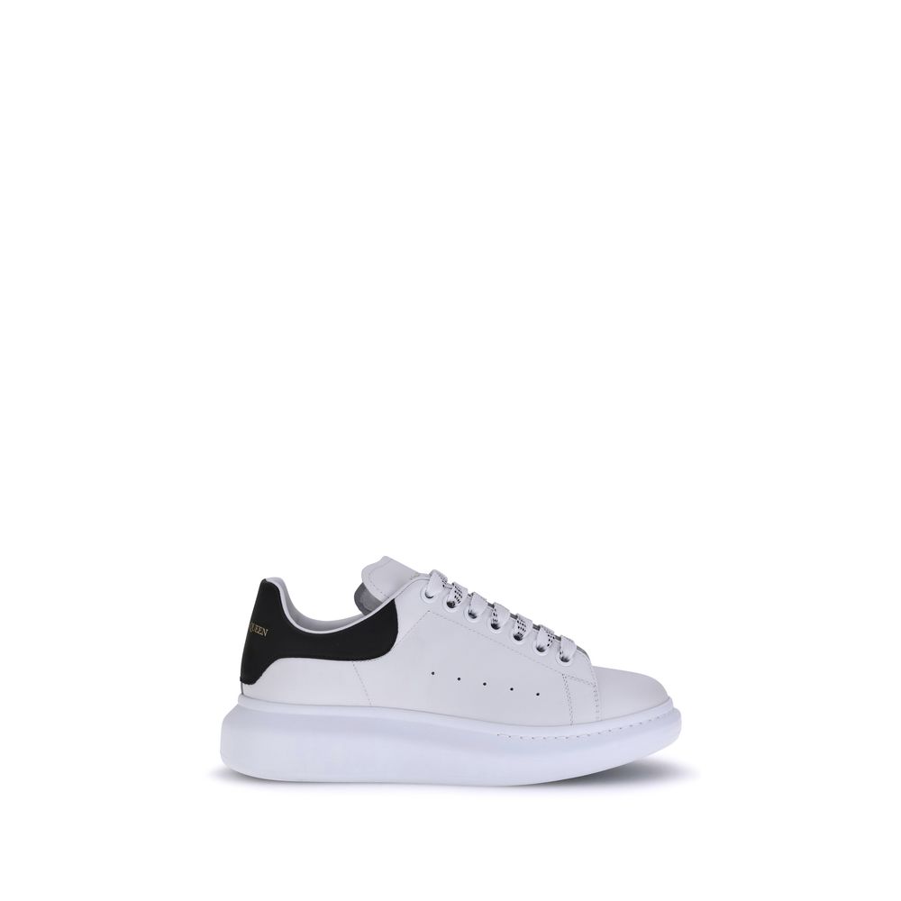 Alexander McQueen White Calf Leather Bos Taurus Platform  display picture 1