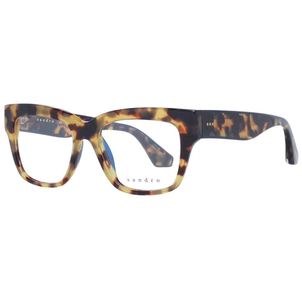 Sandro Brown Acetate Glasses Women\'s (Frames) Acetate logo sunglasses brown For Women | Sandro Paris main image 4