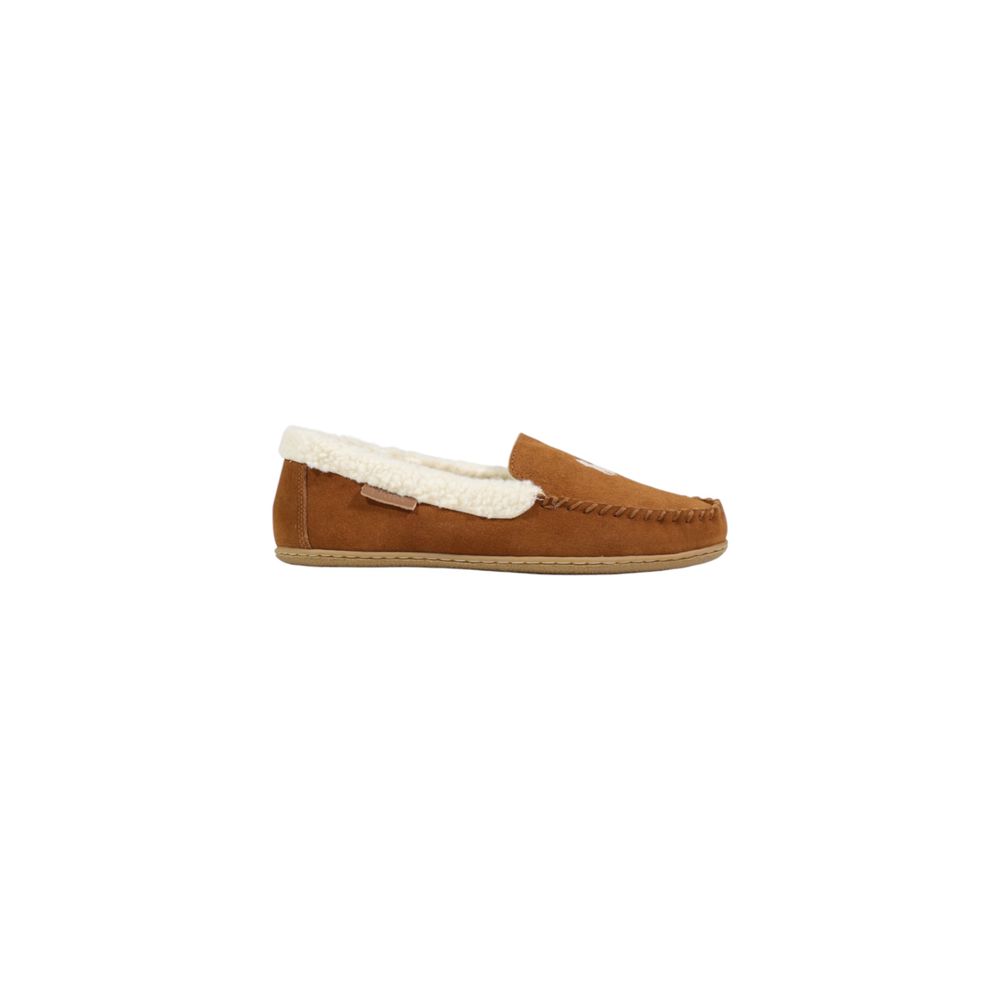 Ralph Lauren Brown Suede Leather Slippers – SEYMAYKA display picture 1