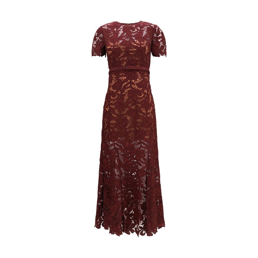Self-Portrait Lace Midi Dress