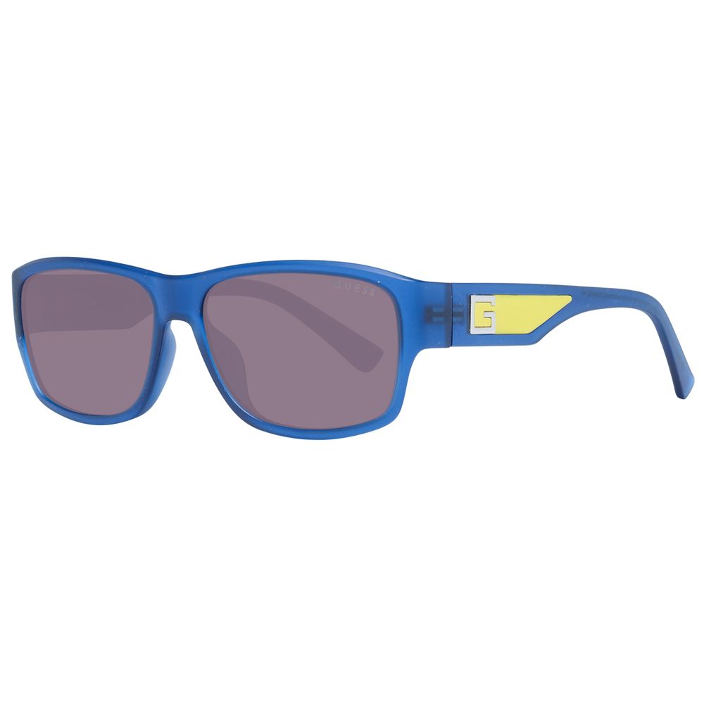 Guess Blue Plastic Sunglasses – SEYMAYKA display picture 2