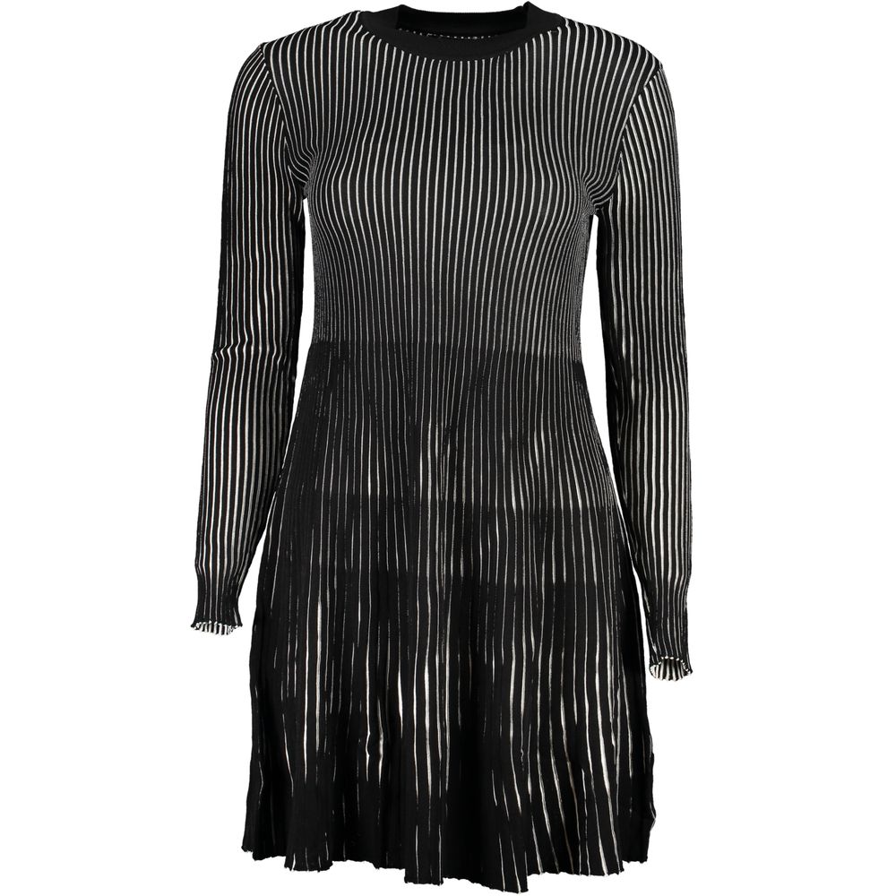 Desigual Black Viscose Dress SEYMAYKA Desigual Black Viscose Dress SEYMAYKA