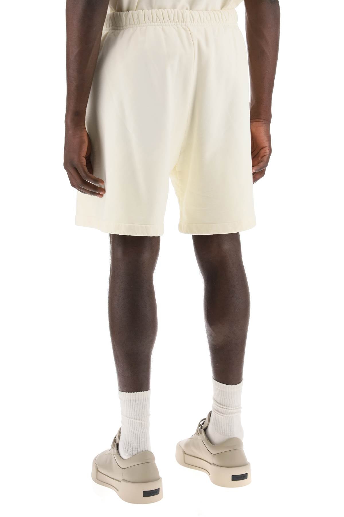 cotton terry sports bermuda shorts-2