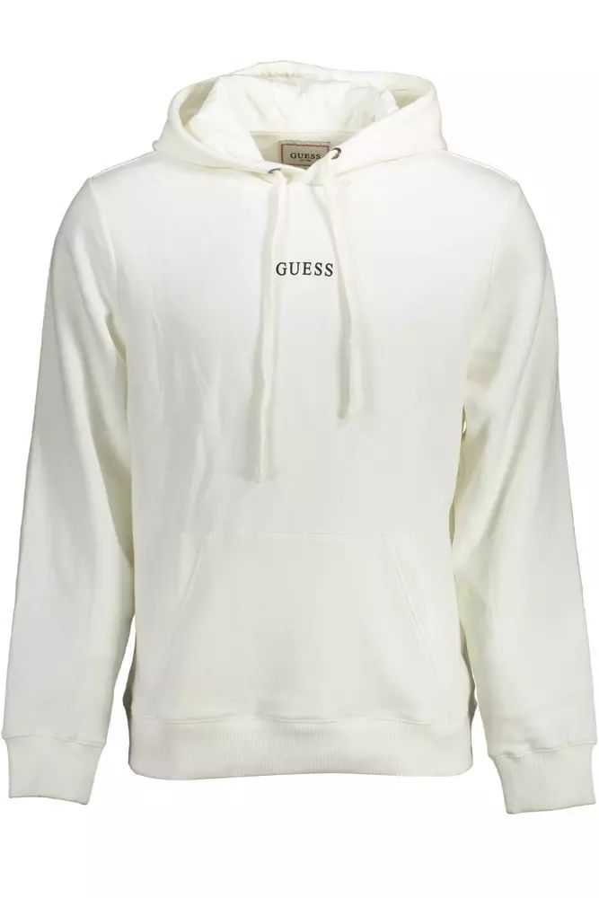 Guess Jeans White Cotton Sweater