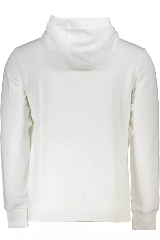 La Martina White Cotton Sweater
