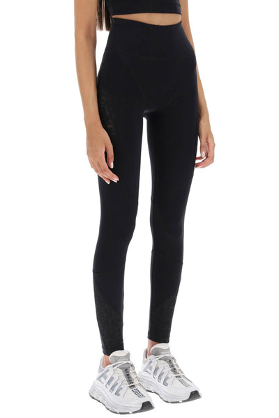Versace sports leggings with lettering-1
