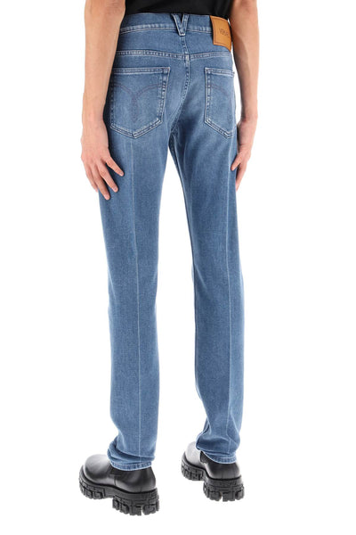 Versace stretch denim slim fit jeans-2