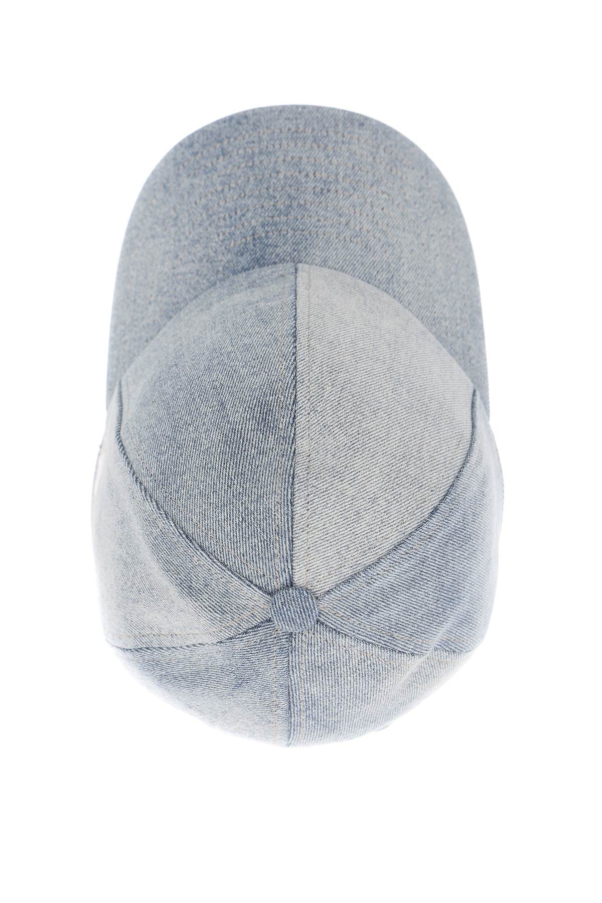Courreges denim baseball cap with adjustable-1