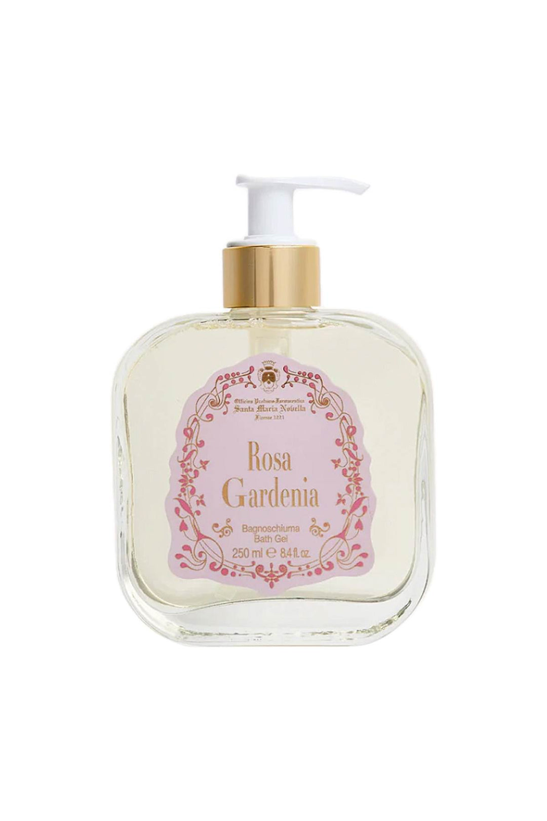 Officina profumo farmaceutica di s.m.nov rosa gardenia bath gel - 250 ml-0