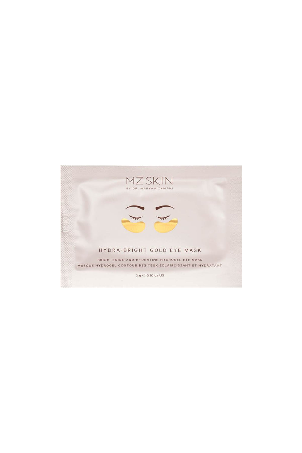 Mz skin hydra-bright gold eye mask-1