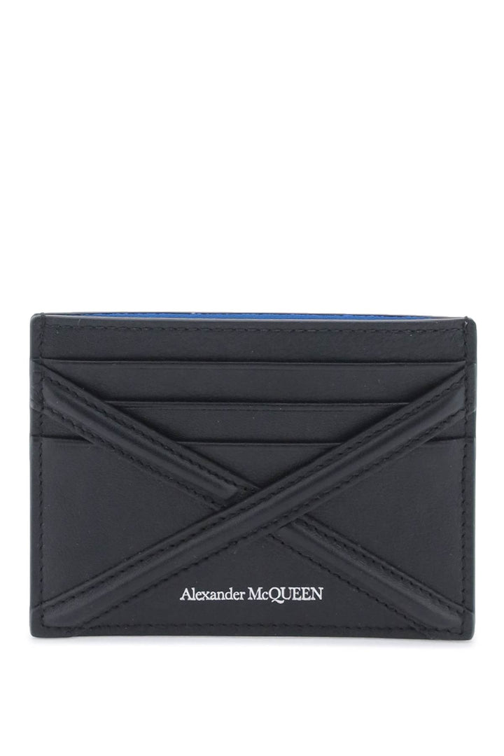 Alexander mcqueen leather harness cardholder-0
