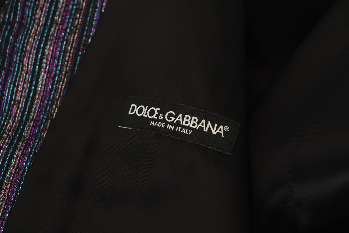 Dolce & Gabbana Multicolor Polyester Waistcoat Dress Formal Vest