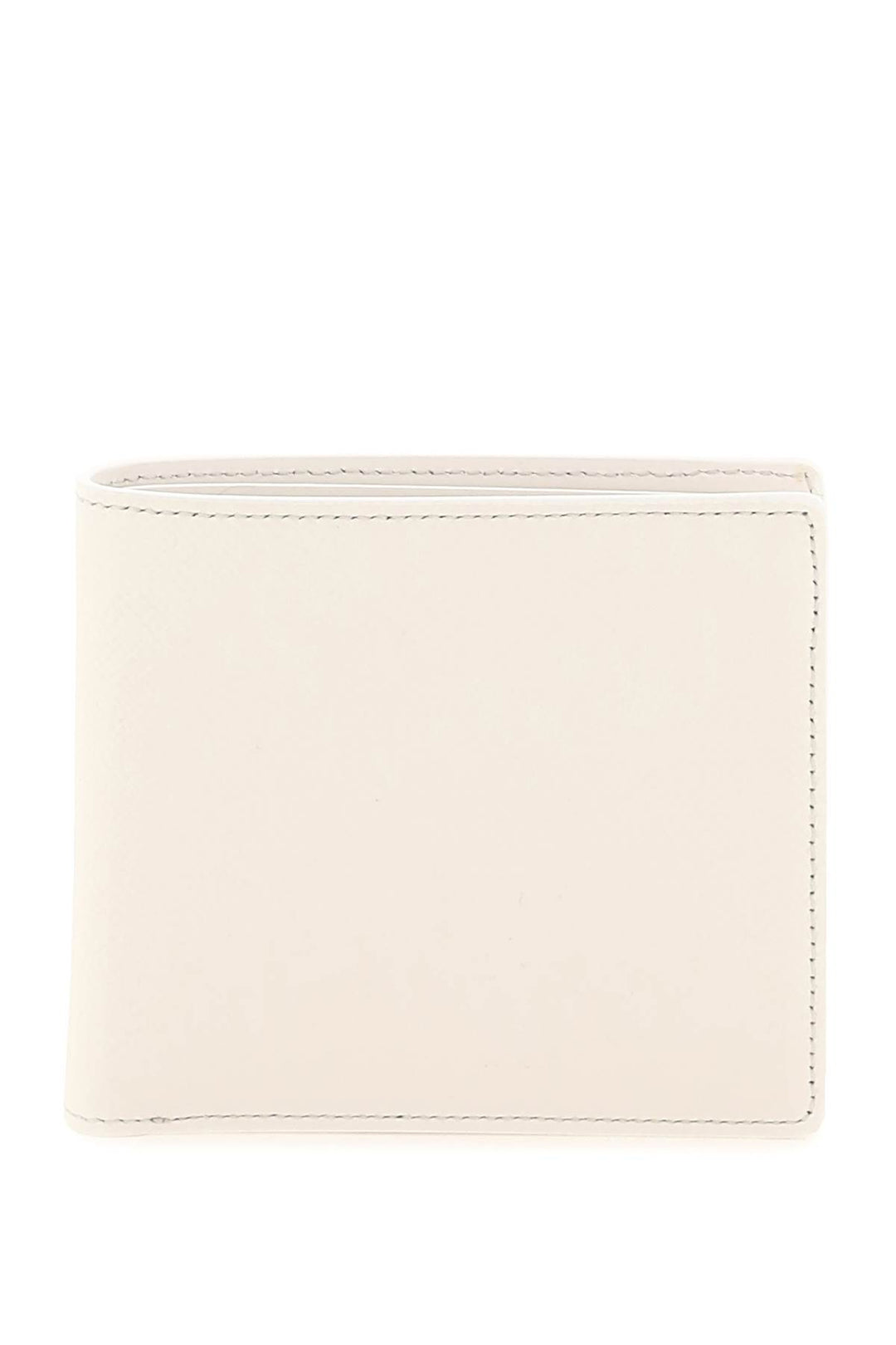 Maison margiela grained leather bi-fold wallet-0