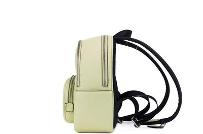 COACH Mini Court Pale Lime Pebbled Leather Shoulder Backpack Bag Backpacks - Women - Bags, COACH, feed-1 at SEYMAYKA
