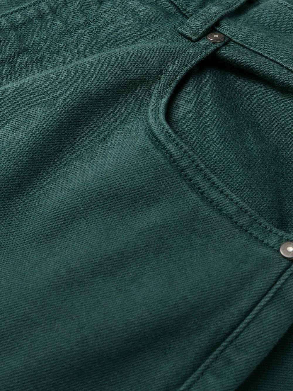 PAROSH turn-up cuffs straight-leg jeans-4