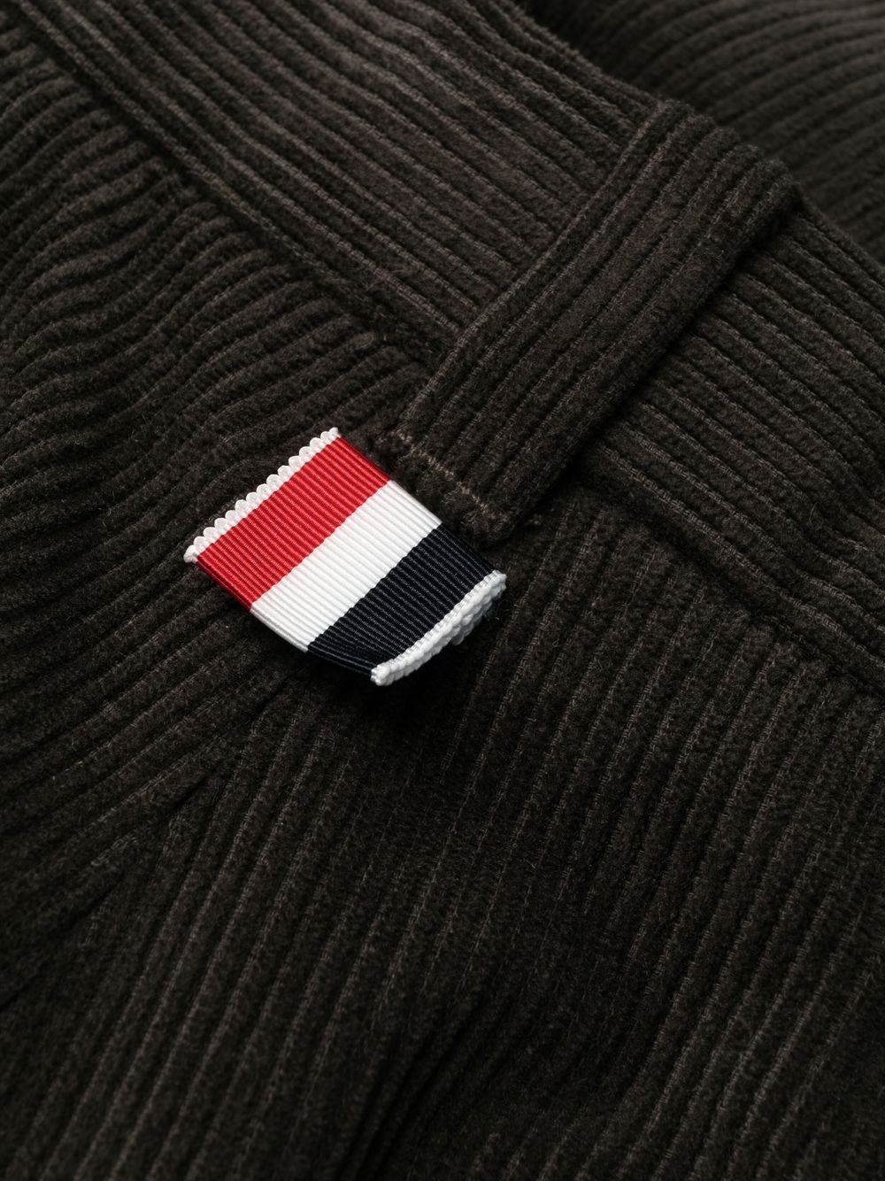 THOM BROWNE UNCONSTRUCTED STRAIGHT LEG SINGLE WELT POCKET TROUSER IN CORDUROY-15