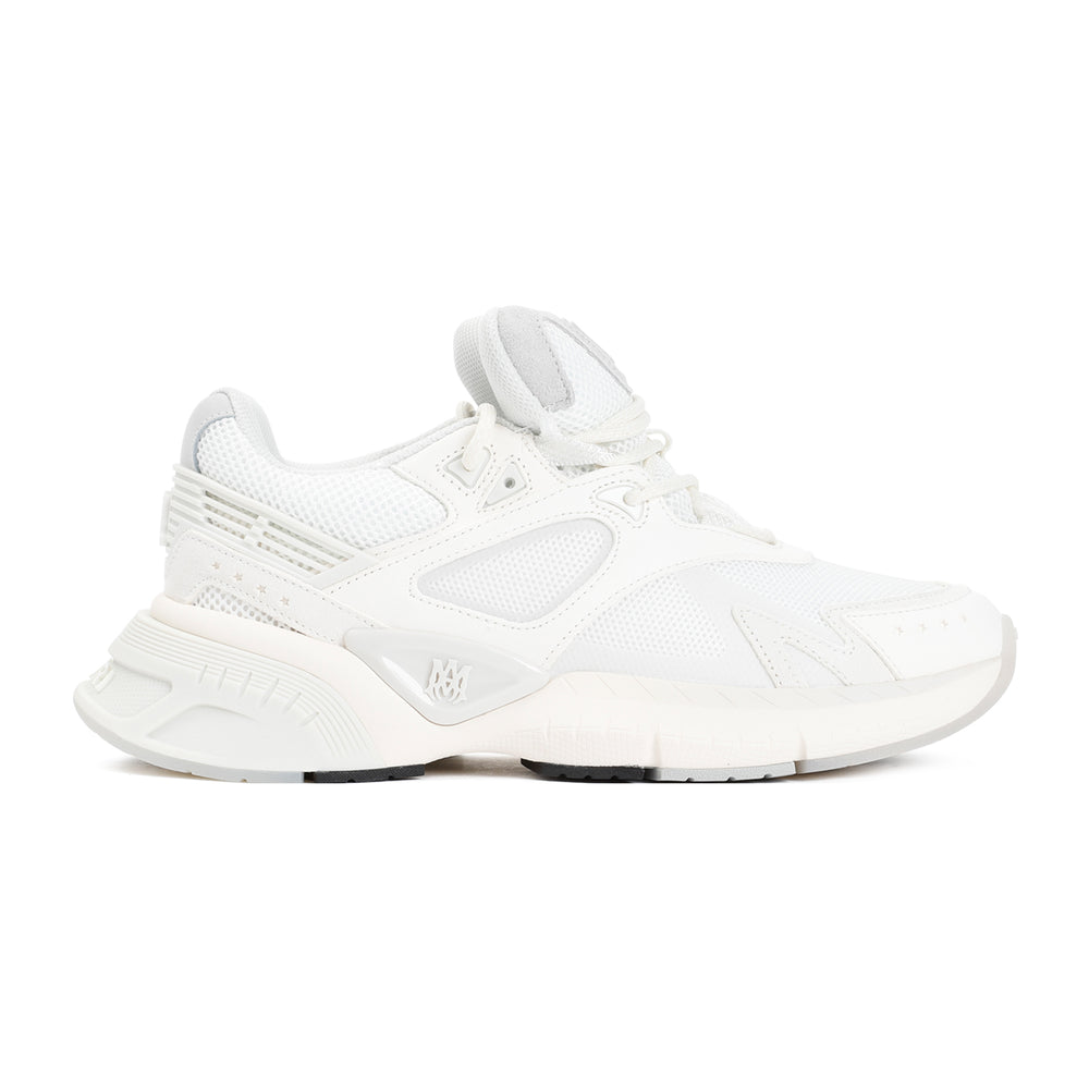 White Mesh Ma Runner Sneakers-1