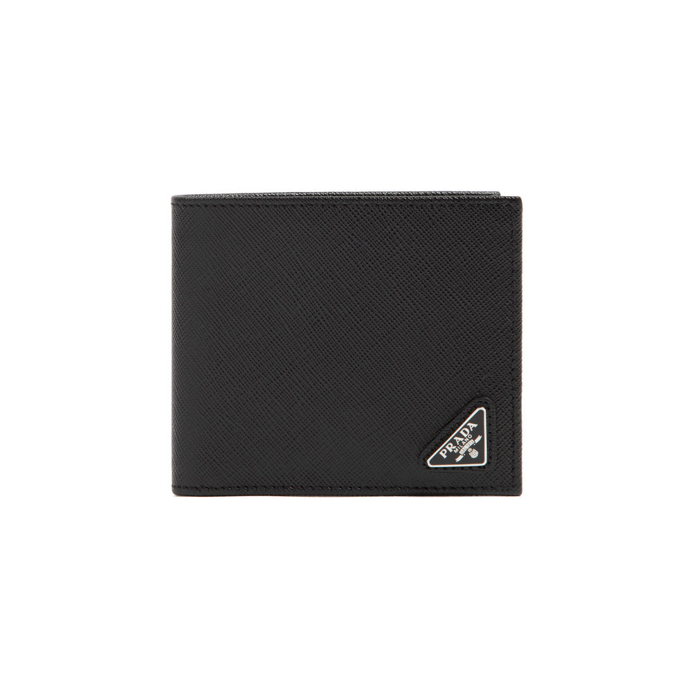 Black Saffiano Leather Wallet-1