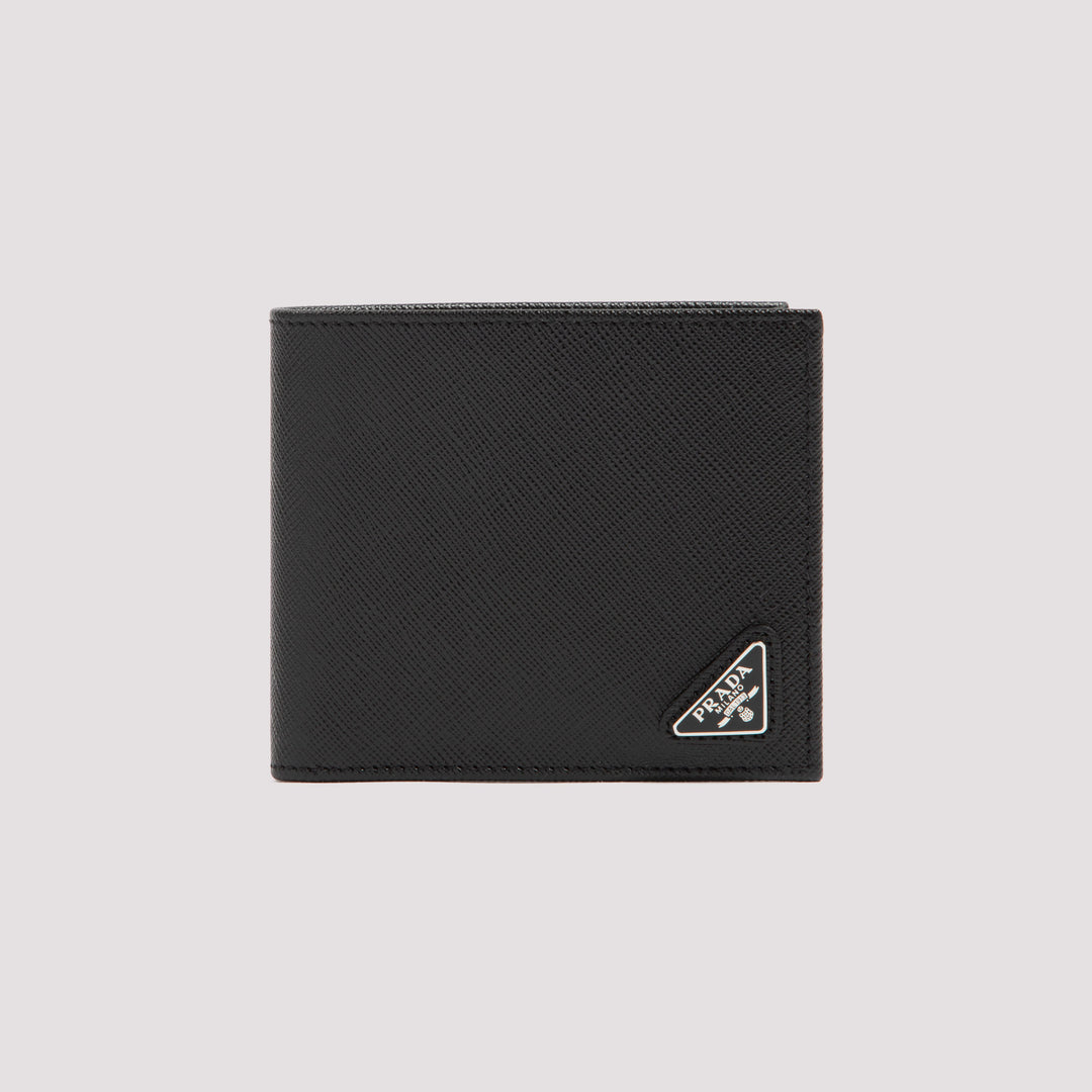 Black Saffiano Leather Wallet-2