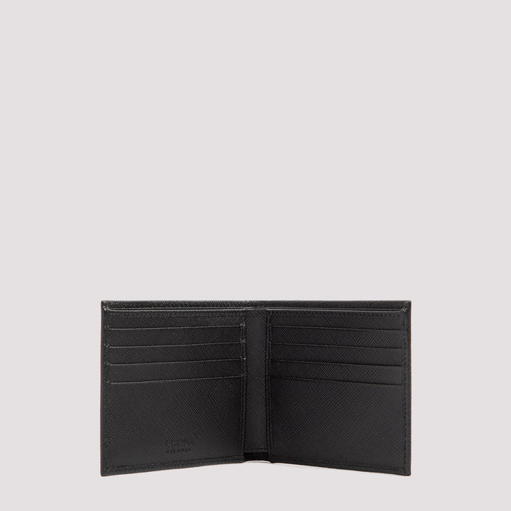 Black Saffiano Leather Wallet-4