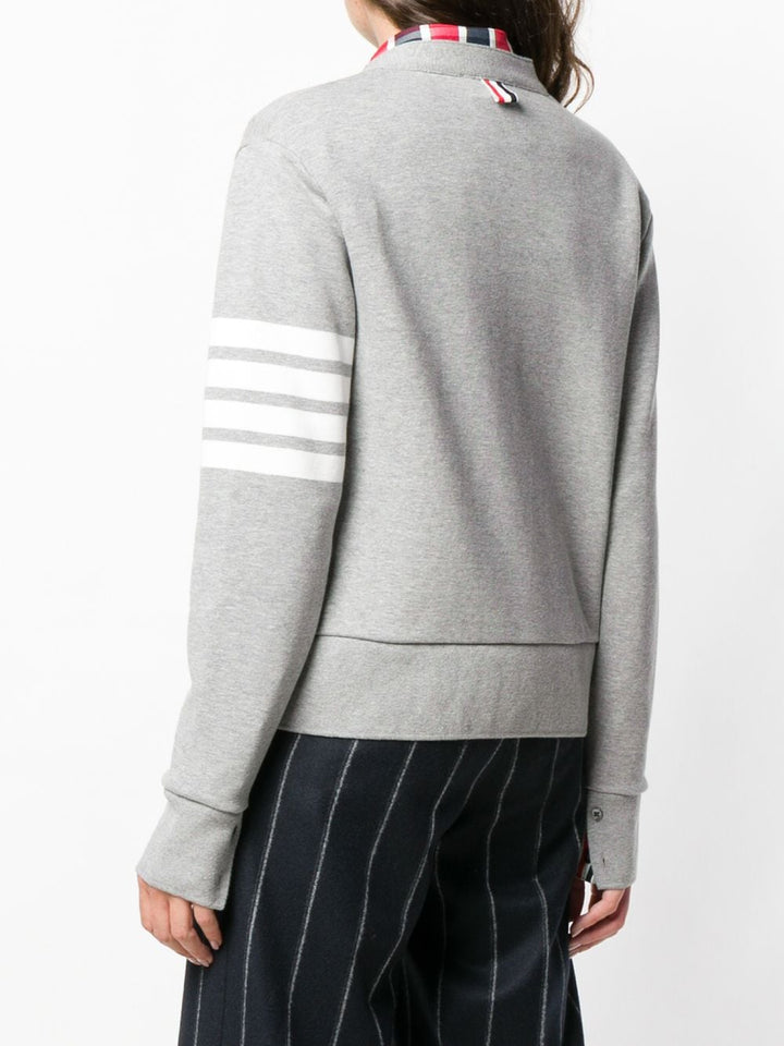 4-Bar stripe cardigan-3