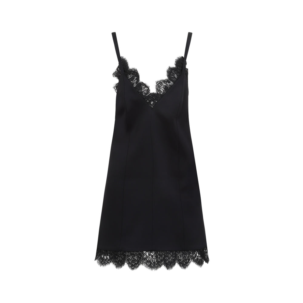 Black Bo Acetate Dress-1