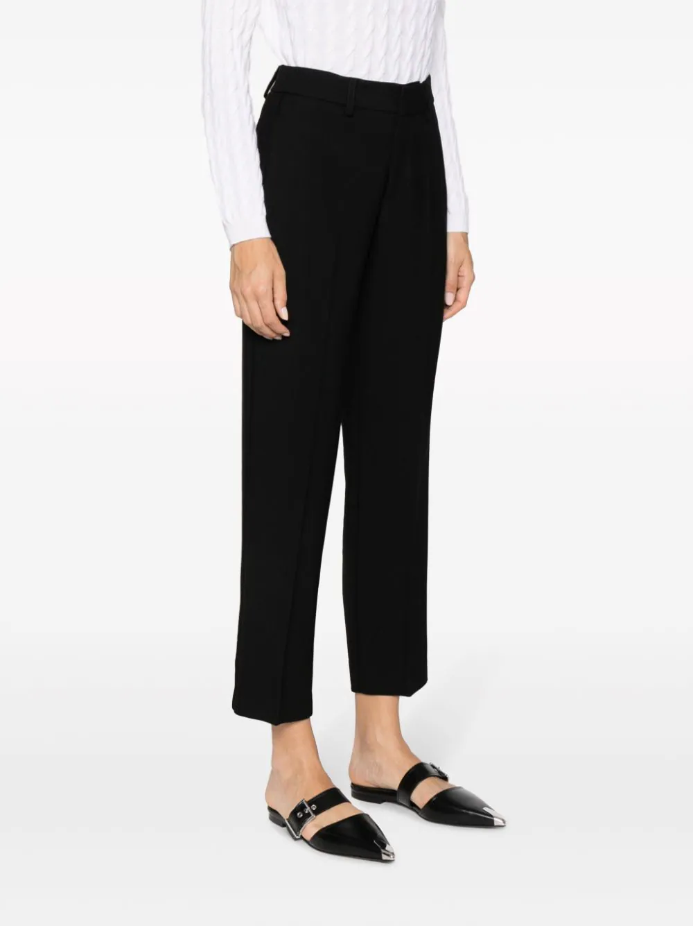tapered-leg tailored trousers-3