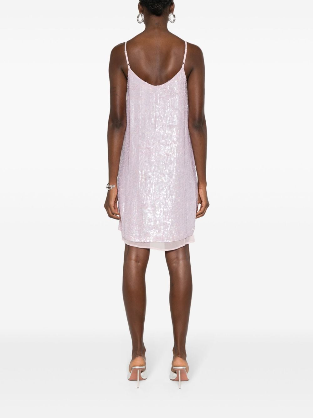 Gabriel sequinned mini dress-8