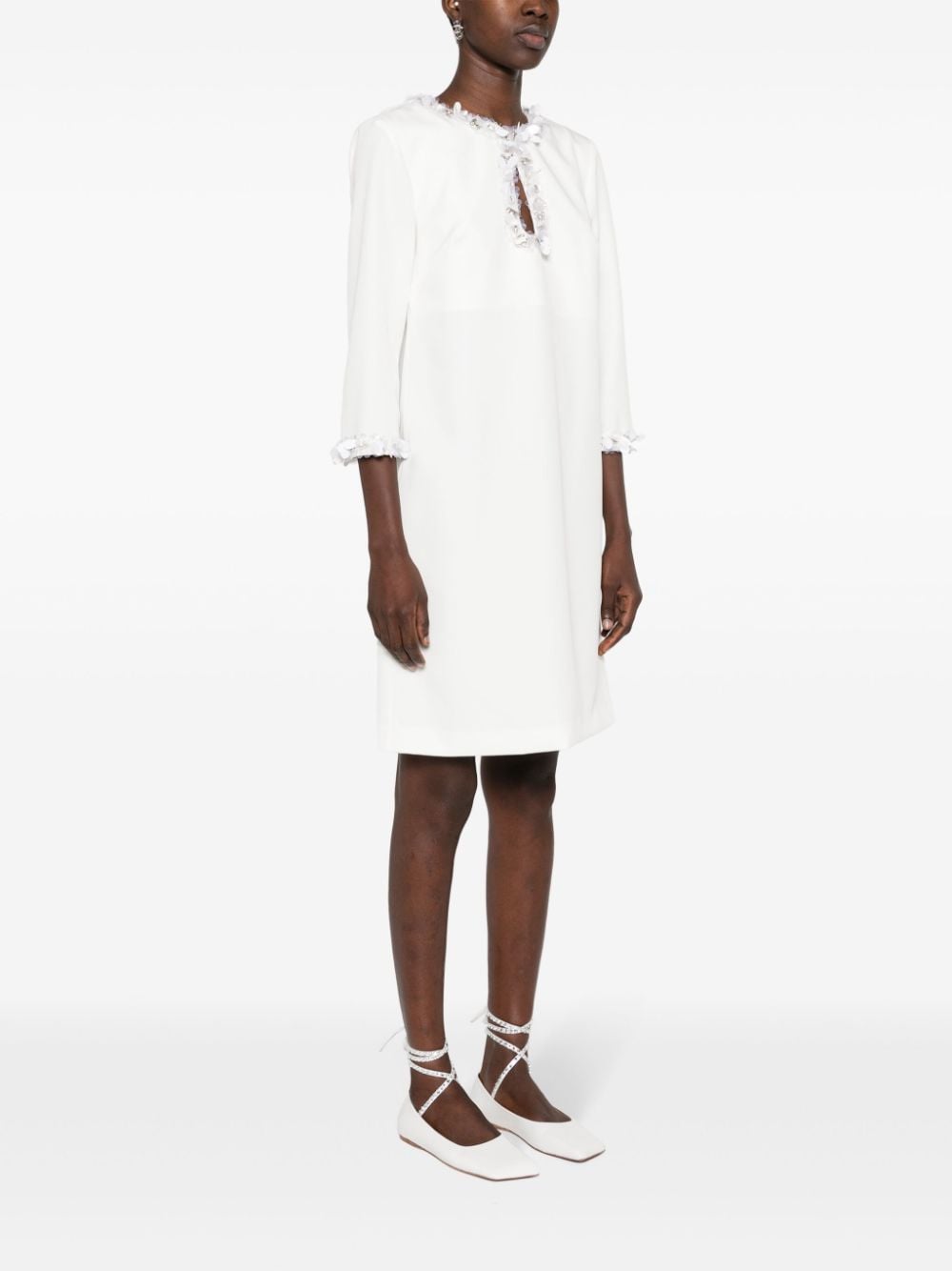 sequin-embellished mini dress-6