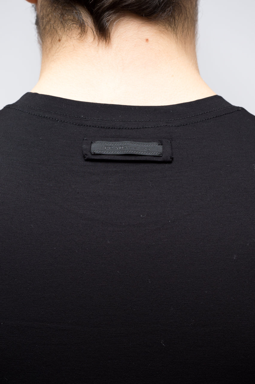 PRADA classic fitted t-shirt white-15