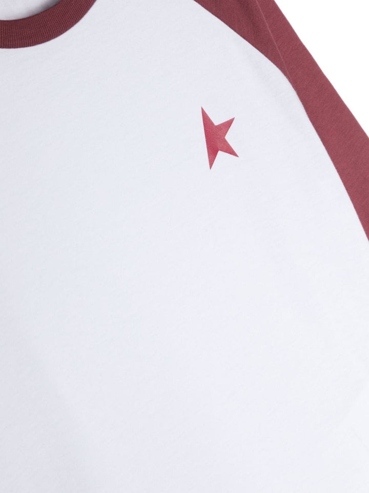 GOLDEN GOOSE KIDS star-print cotton T-shirt-2