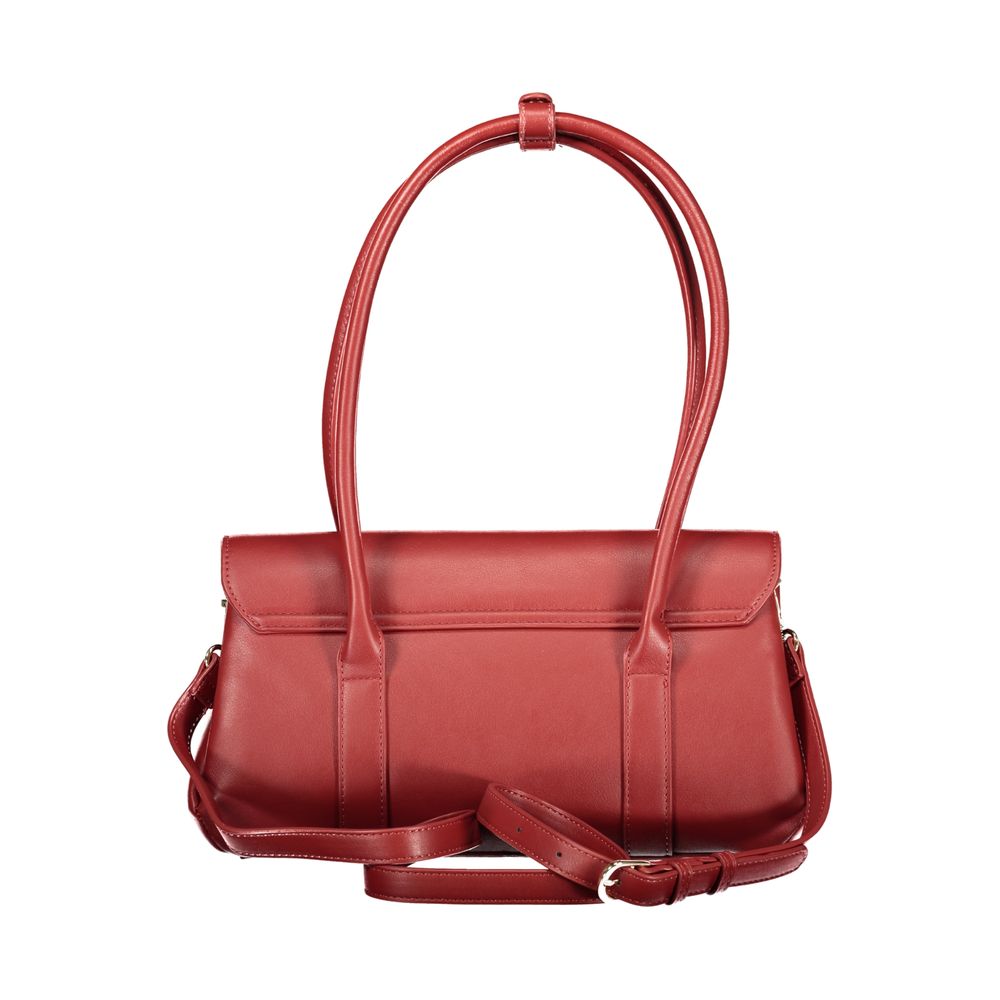Mario Valentino Rosso Poliuretano Woman Handbag