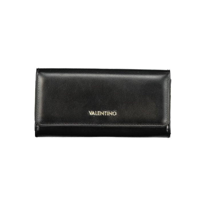 Mario Valentino Black Polyurethane Women Wallet