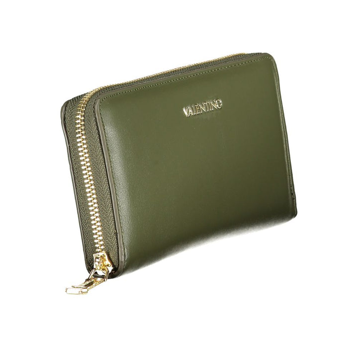 Mario Valentino Verde Polyurethane Women Wallet