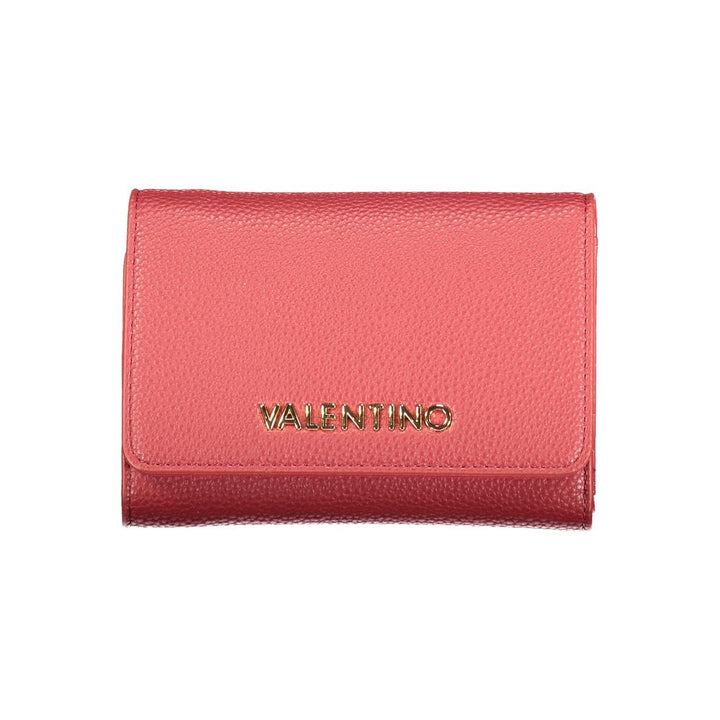Mario Valentino Red Polyurethane Women Wallet