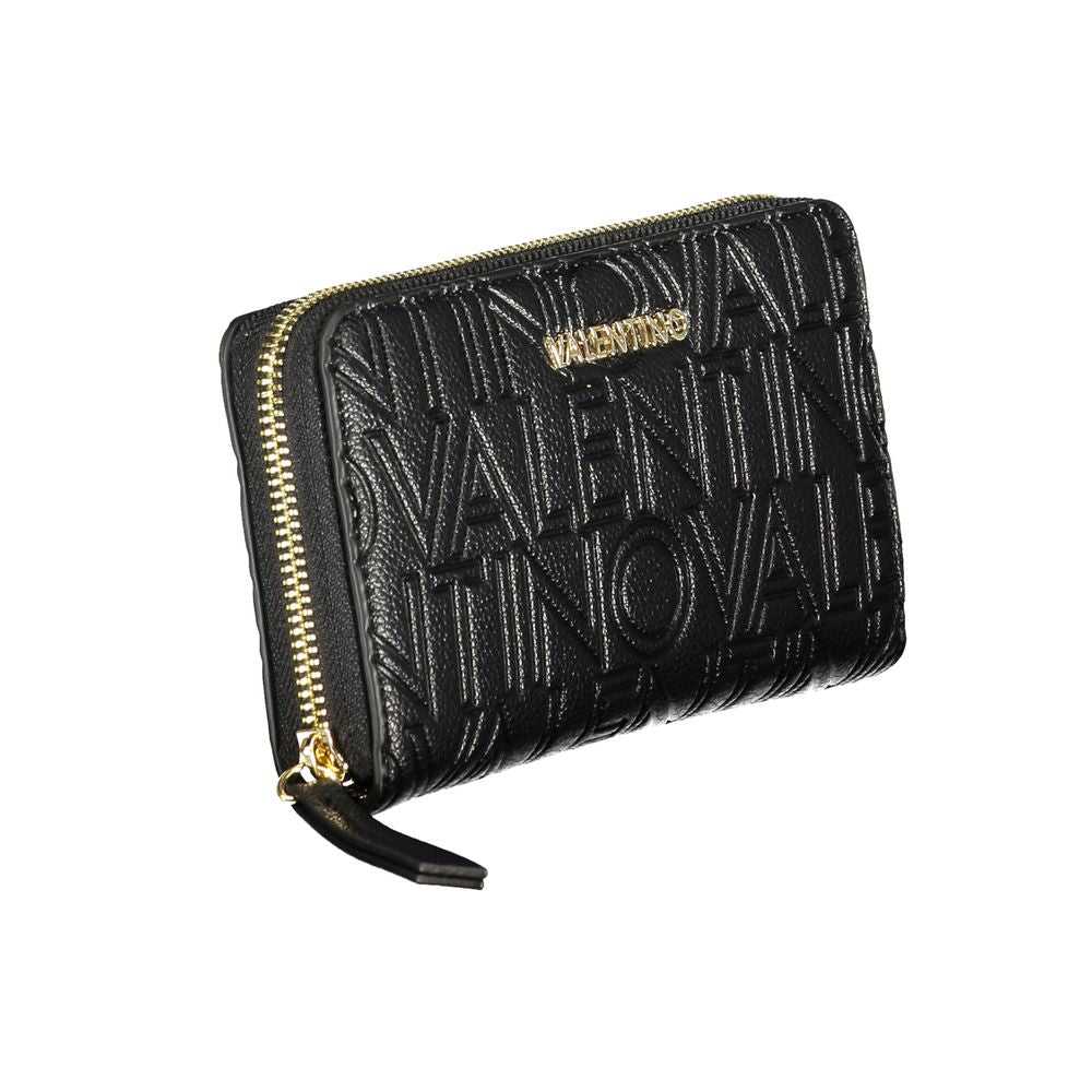 Mario Valentino Black Polyethylene Wallet