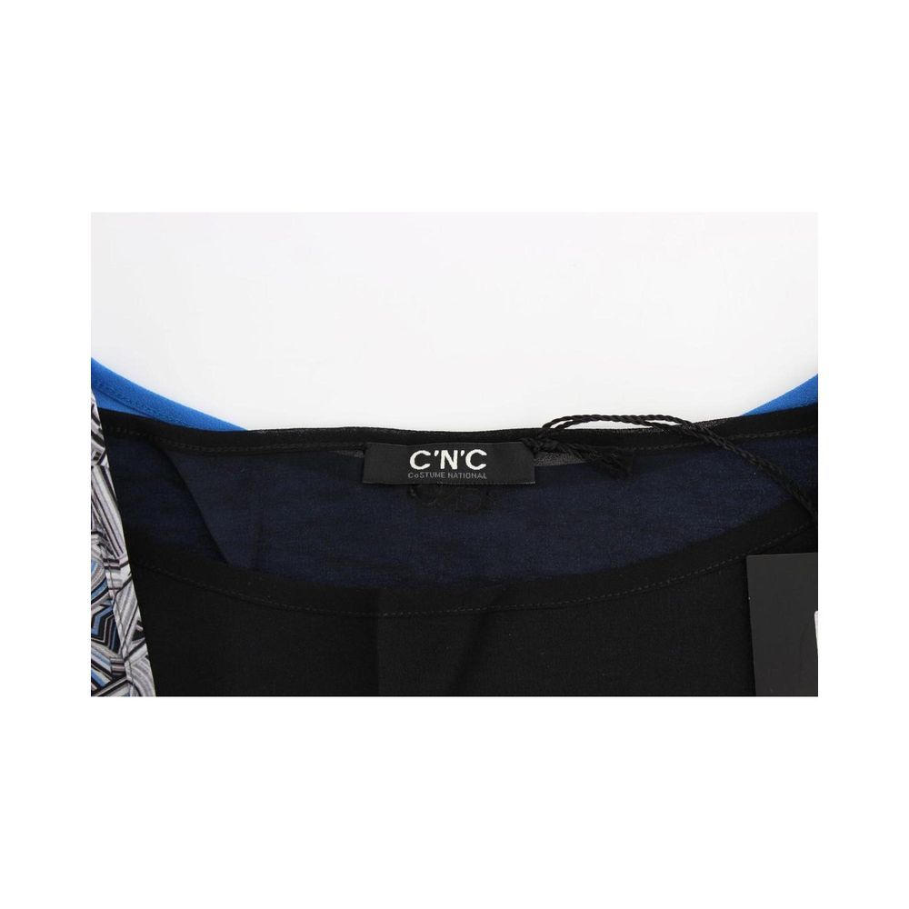 Costume National Black Silk Top