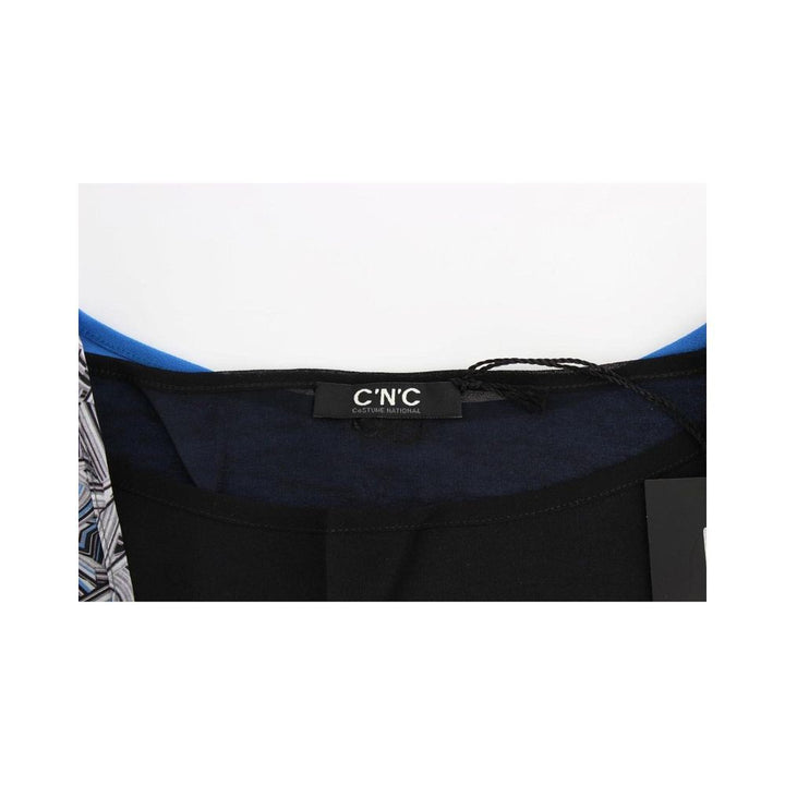 Costume National Black Silk Top