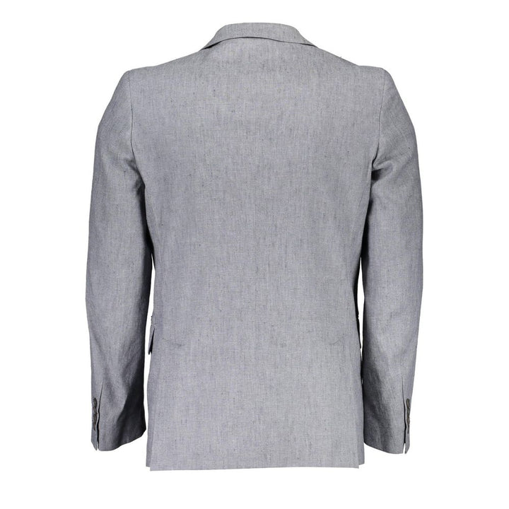 Gant Gray Cotton Blazer