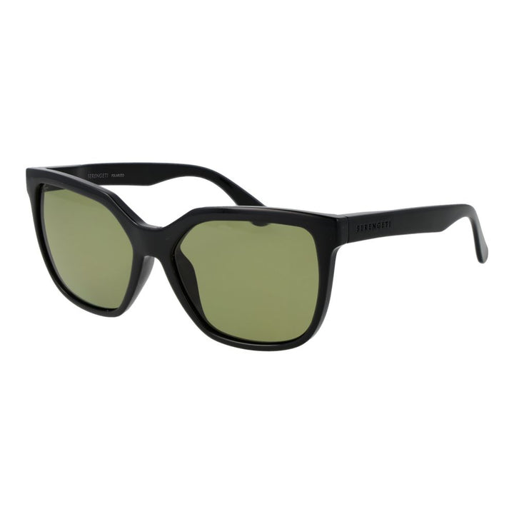 Serengeti Black Plastic Sunglasses