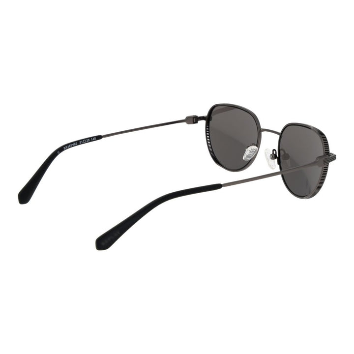 Replay Gray Metal Sunglasses