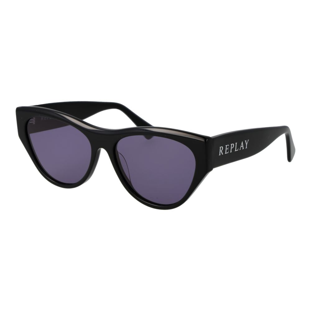 Replay Black Plastic Sunglasses SEYMAYKA replay-black-plastic-sunglasses-seymayka