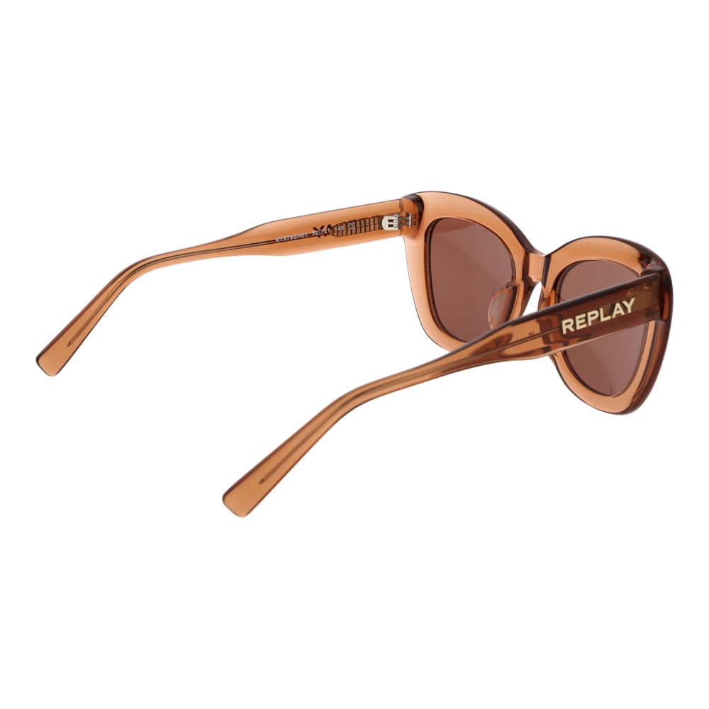 Replay Beige Plastic Sunglasses SEYMAYKA replay-beige-plastic-sunglasses-seymayka