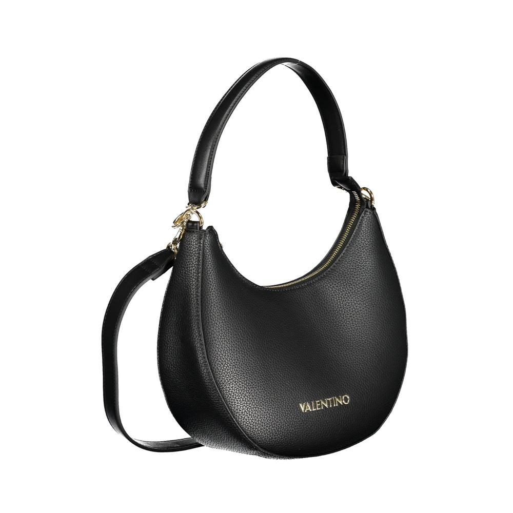 Mario Valentino Black Polyurethane Women Handbag