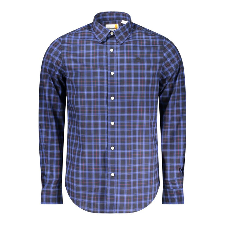 Timberland Blue Cotton Men's Shirt