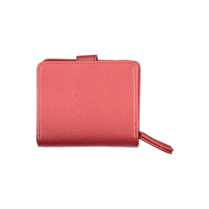 Mario Valentino Red Polyurethane Women Wallet
