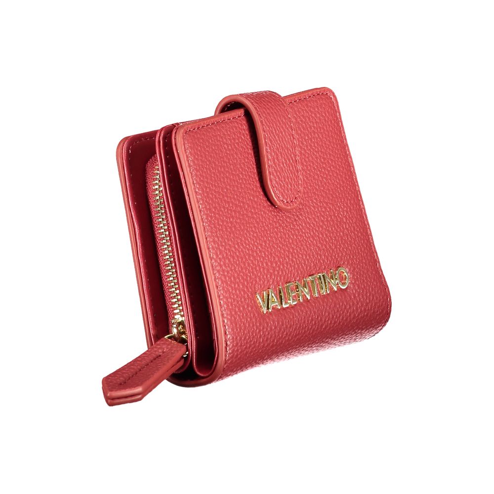 Mario Valentino Red Polyurethane Women Wallet