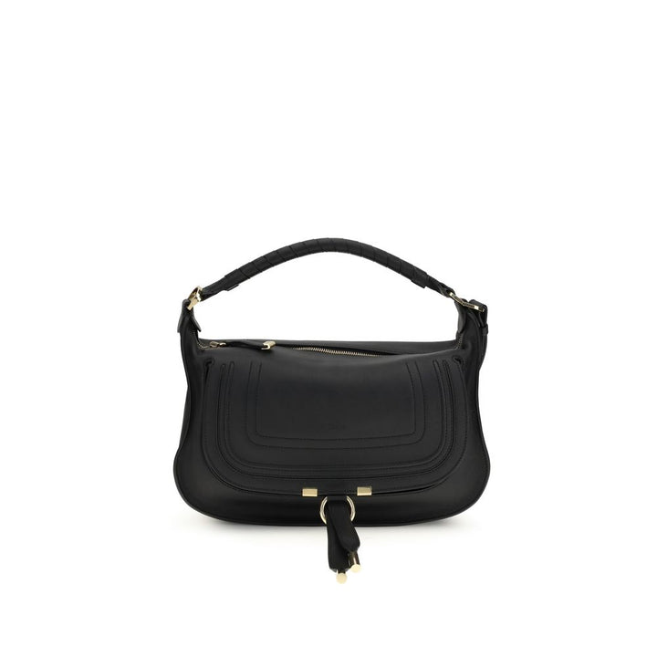 Chloé Black Calf Leather Bos Taurus Shoulder Bag