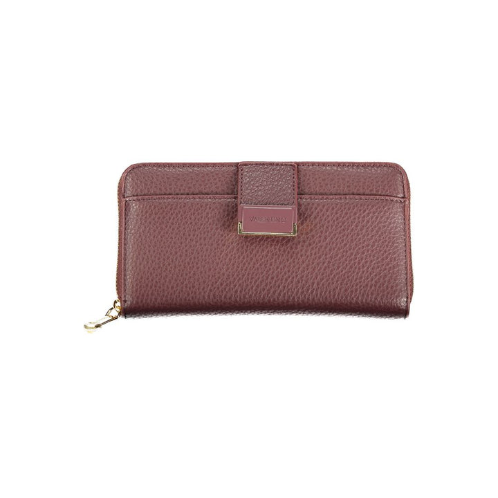 Mario Valentino Red Polyurethane Women Wallet