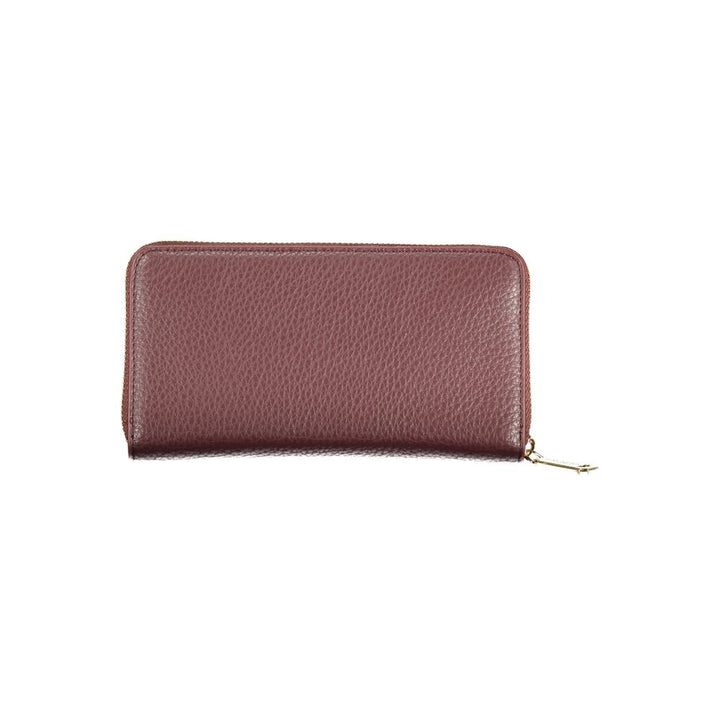 Mario Valentino Red Polyurethane Women Wallet
